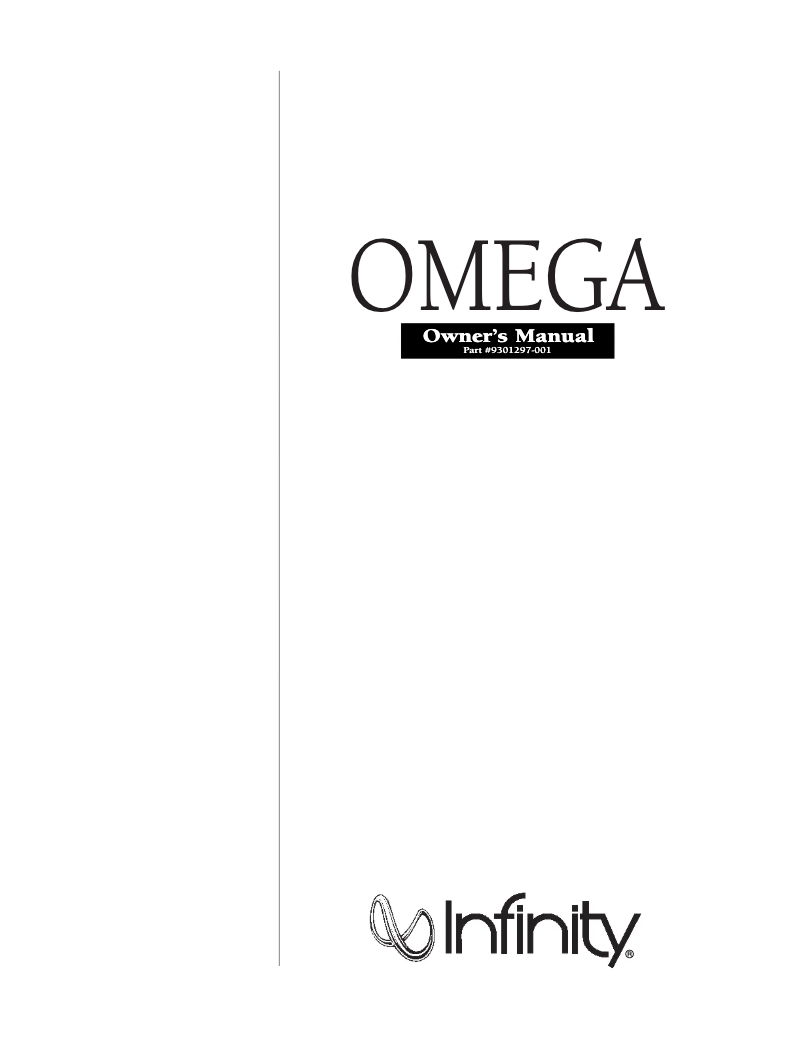 Imagen de la primera página del manual del dispositivo Omega