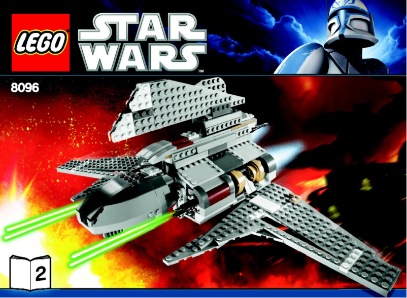 Página 1 del manual Manual de usuario Lego Star Wars 8096