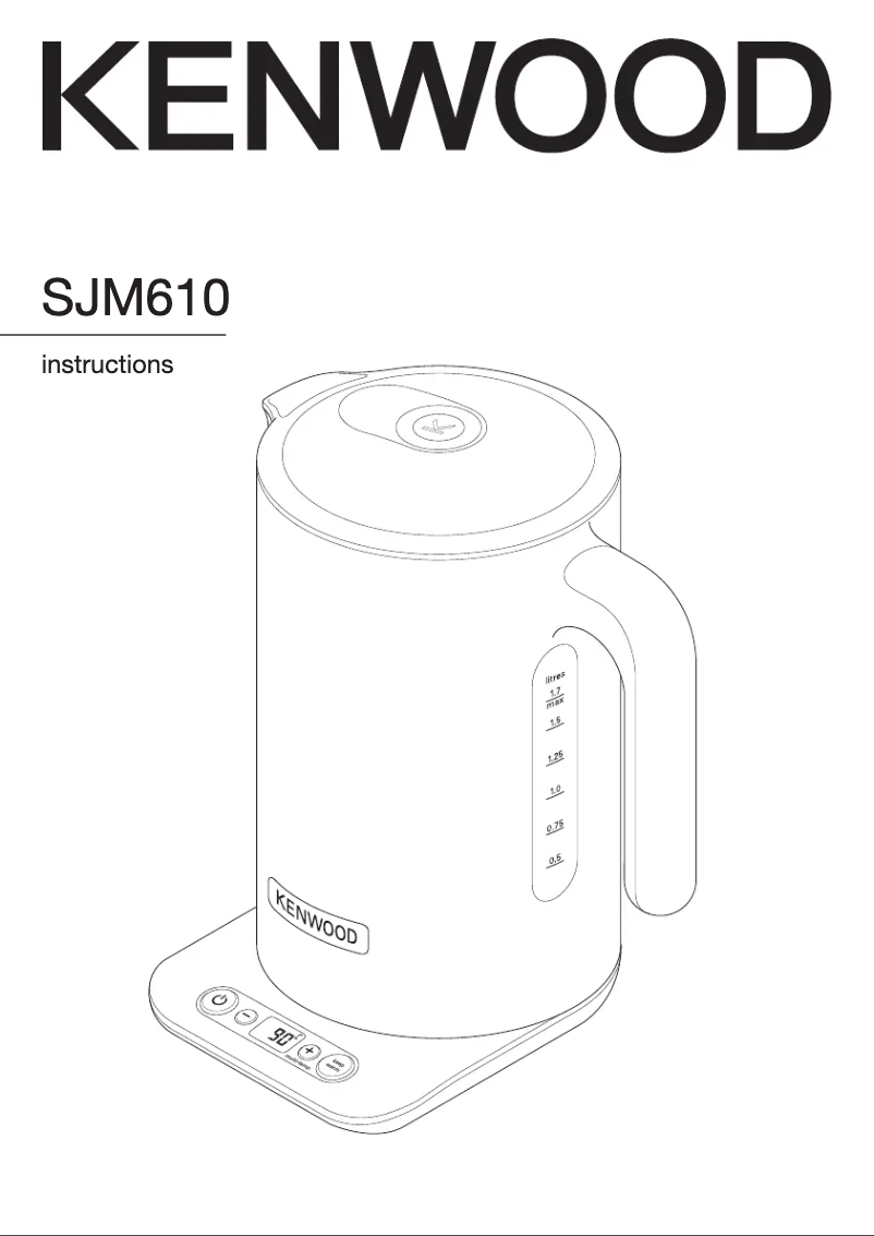 Página 1 del manual Manual de usuario Kenwood Persona SJM610