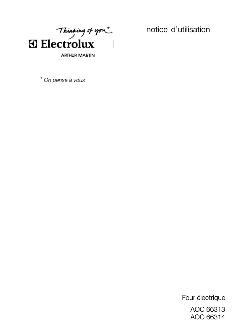 Imagen de la primera página del manual del dispositivo AOC 66314 K