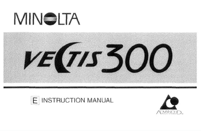 Imagen de la primera página del manual del dispositivo Vectis 300