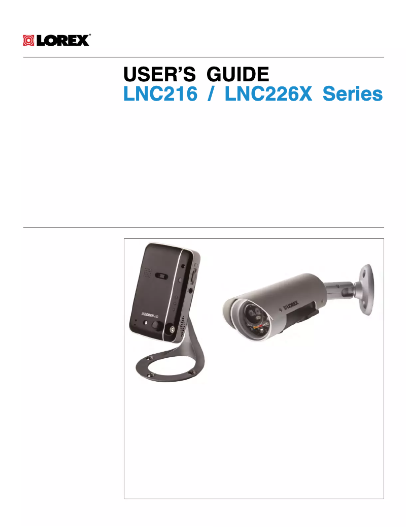 Imagen de la primera página del manual del dispositivo LNC226X