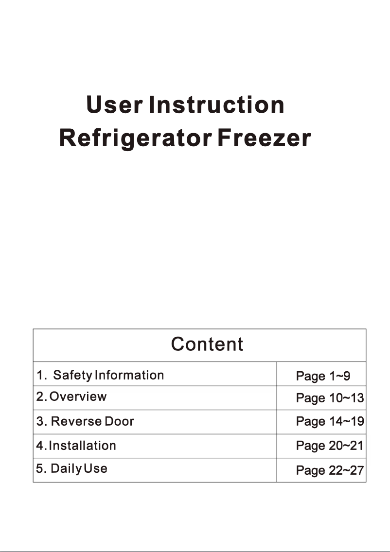 Página 1 del manual Manual de usuario Candy CCDS 6172WN