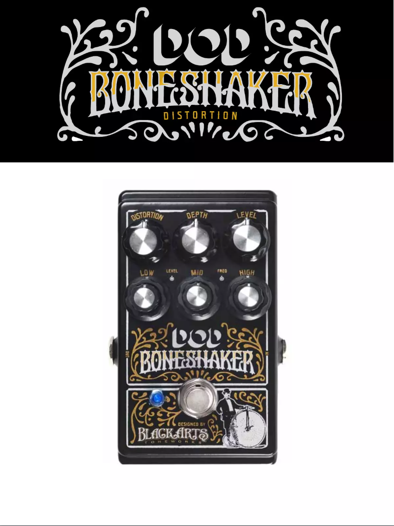 Página 1 del manual Manual de usuario DOD Boneshaker