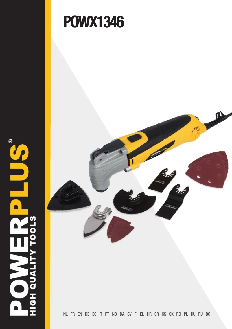 Imagen de la primera página del manual del dispositivo POWX1346