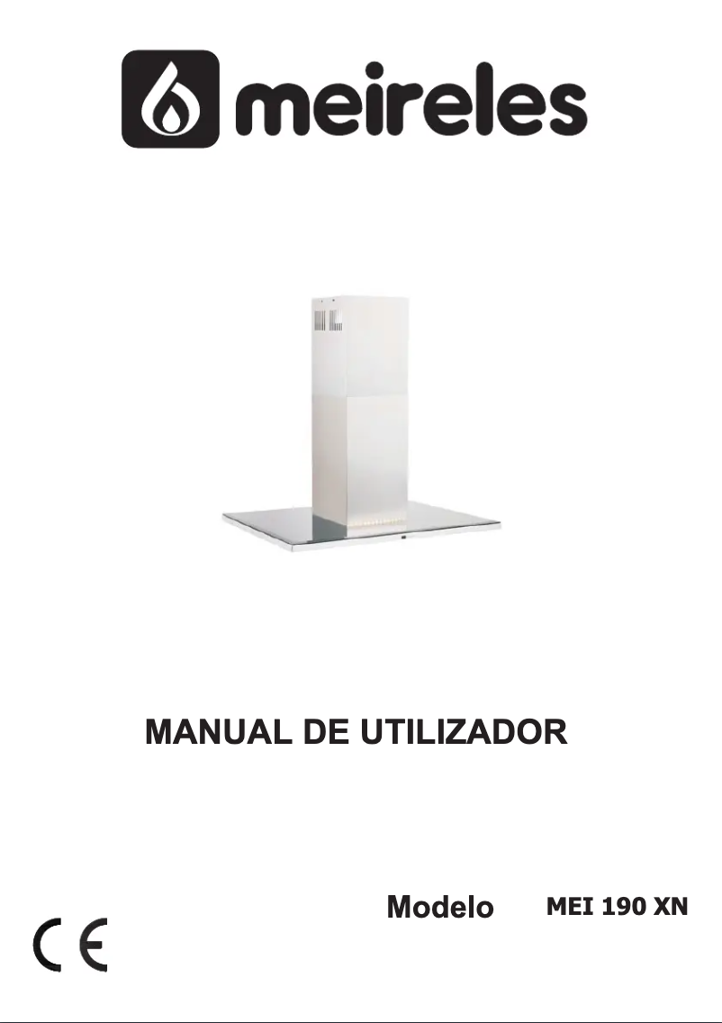 Imagen de la primera página del manual del dispositivo MEI 190 XN