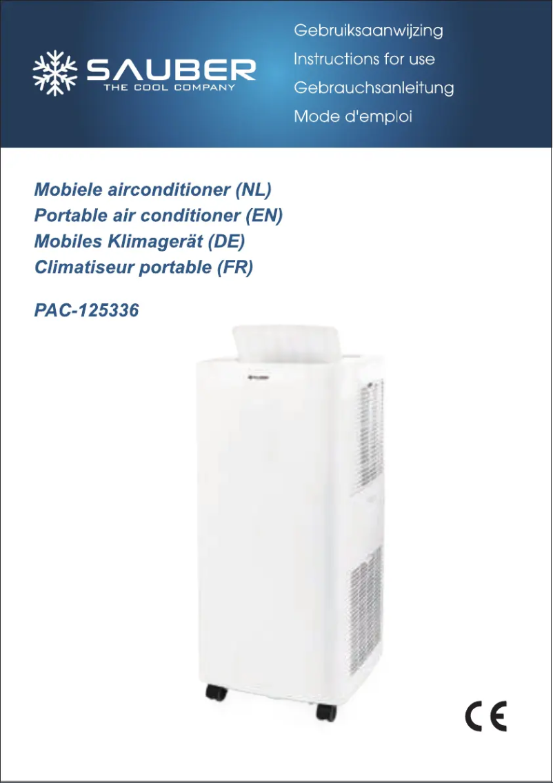 Página 1 del manual Manual de usuario Sauber PAC-125336