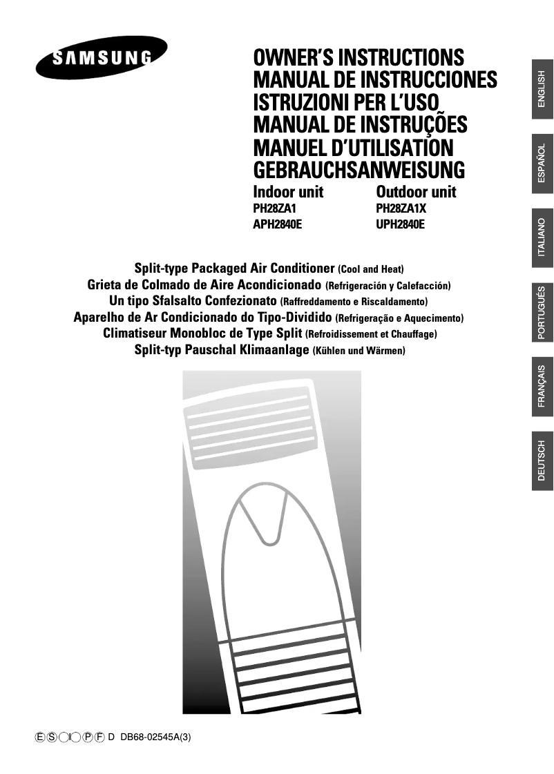 Página 1 del manual Manual de usuario Samsung APH2840E