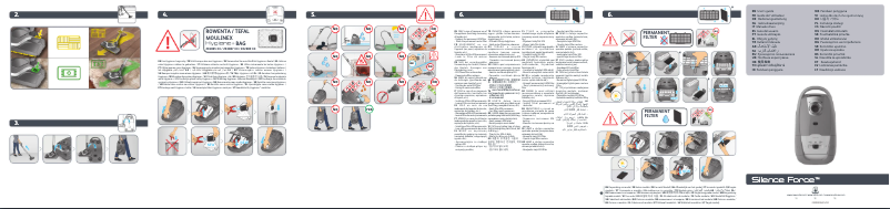 Imagen de la primera página del manual del dispositivo Silence Force RO7755