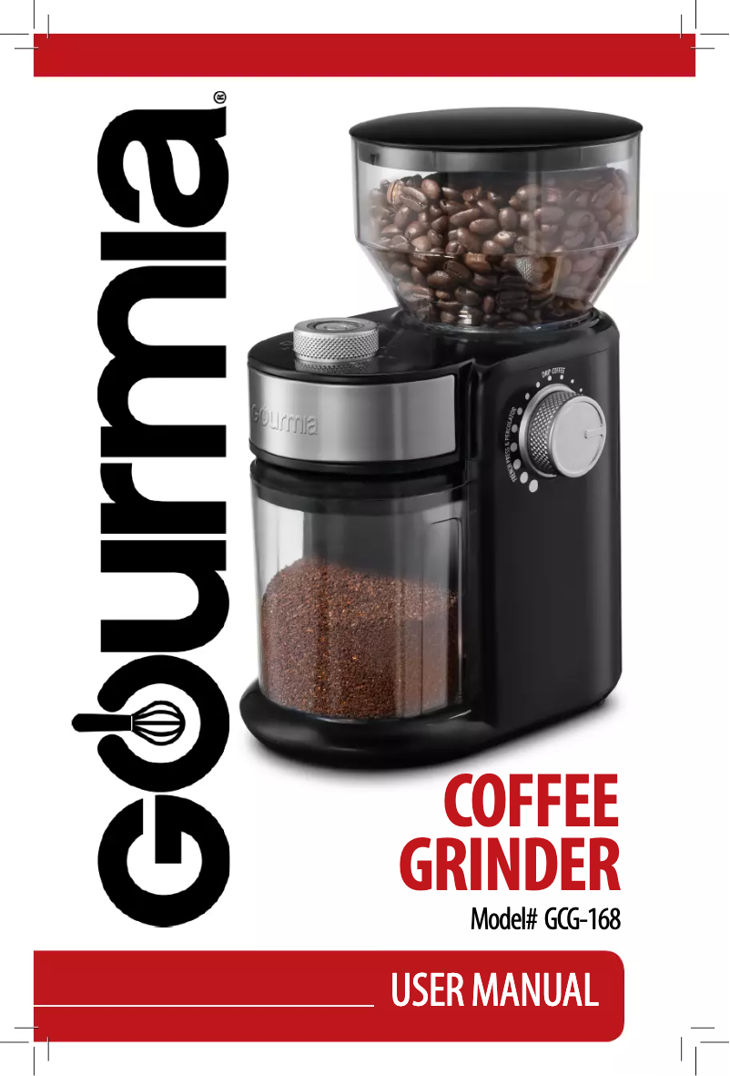 Imagen de la primera página del manual del dispositivo GCG168