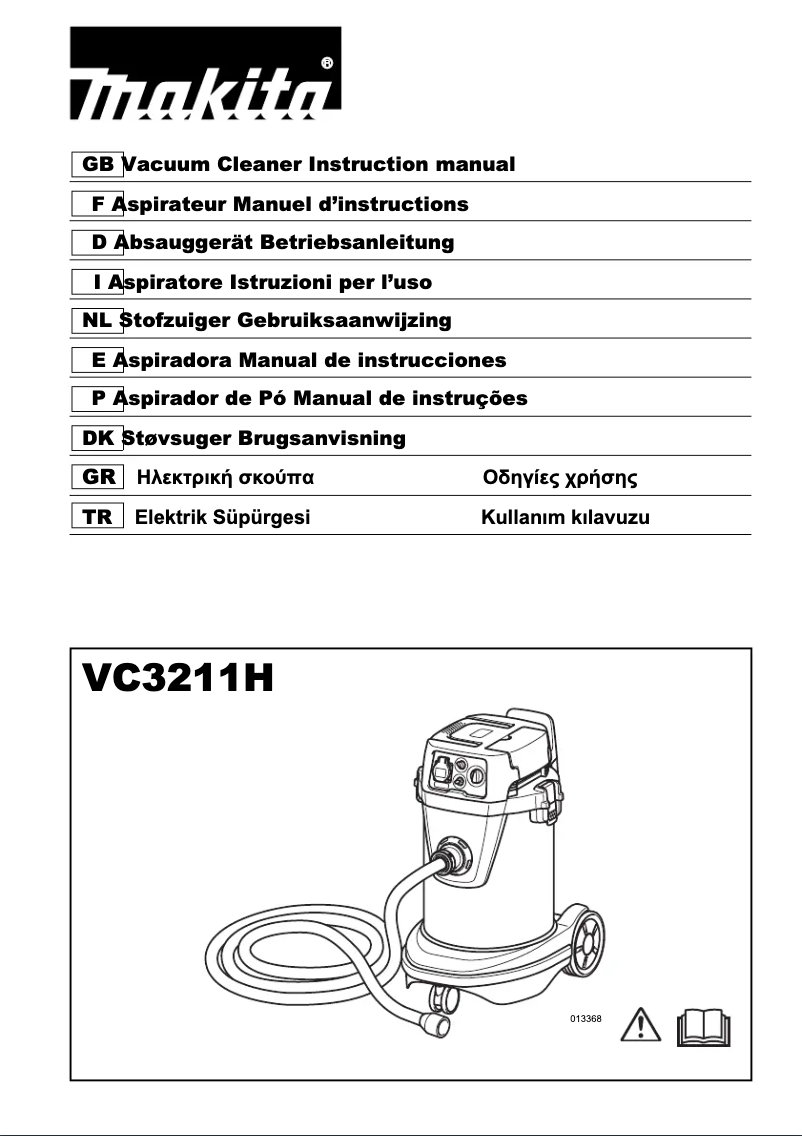 Imagen de la primera página del manual del dispositivo VC3211H