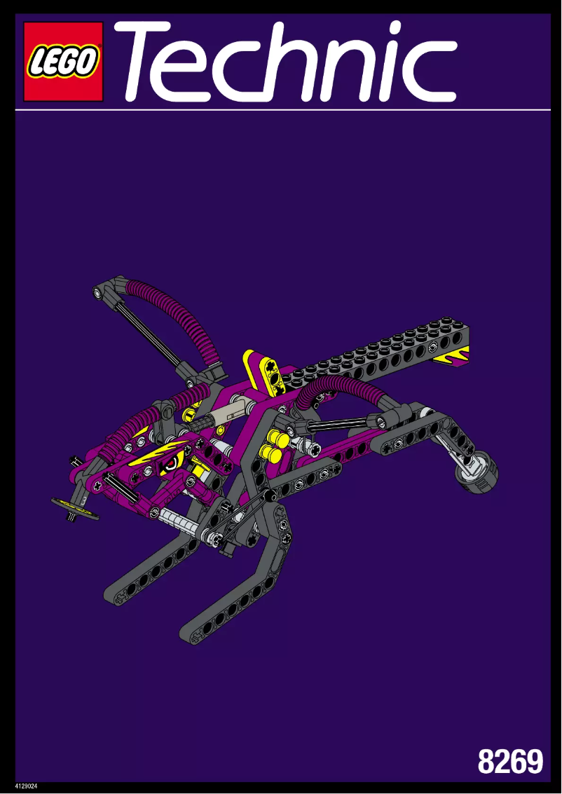 Imagen de la primera página del manual del dispositivo Technic 8269