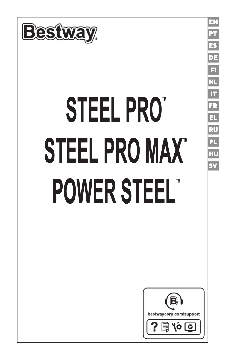 Página 1 del manual Manual de usuario Bestway Steel Pro 561DU