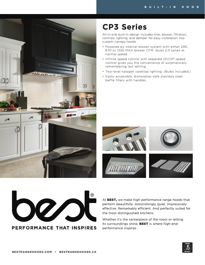 Imagen de la primera página del manual del dispositivo CP34I369SB