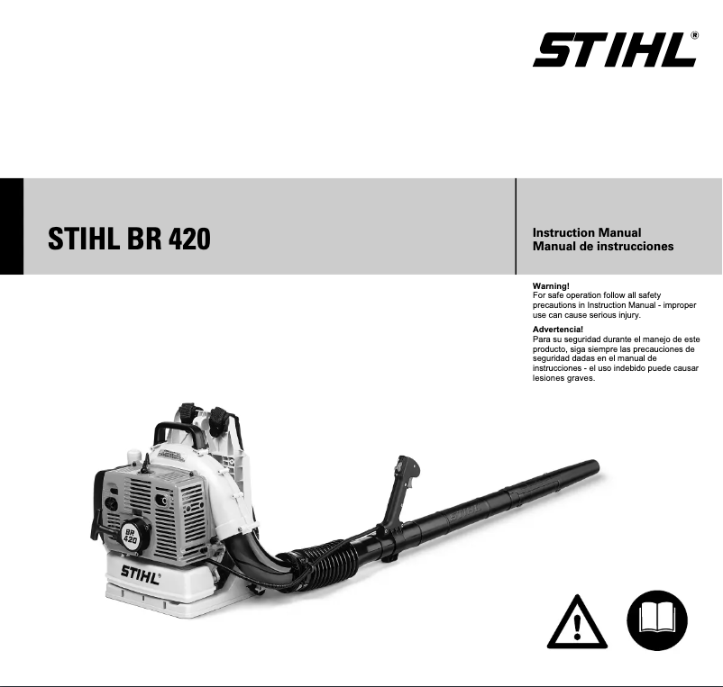 Página 1 del manual Manual de usuario Stihl BR 420