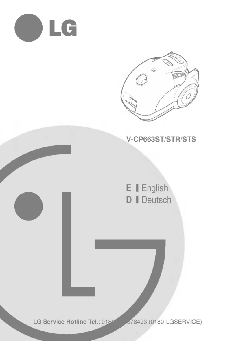 Página nº 1 - Manual de usuario LG VTCP663ST