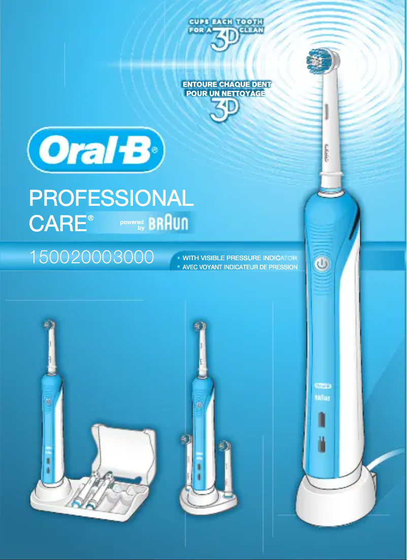 Página 1 del manual Manual de usuario Oral-B Professional Care 3000