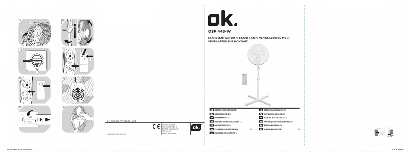 Página 1 del manual Manual de usuario OK OSF 443-W