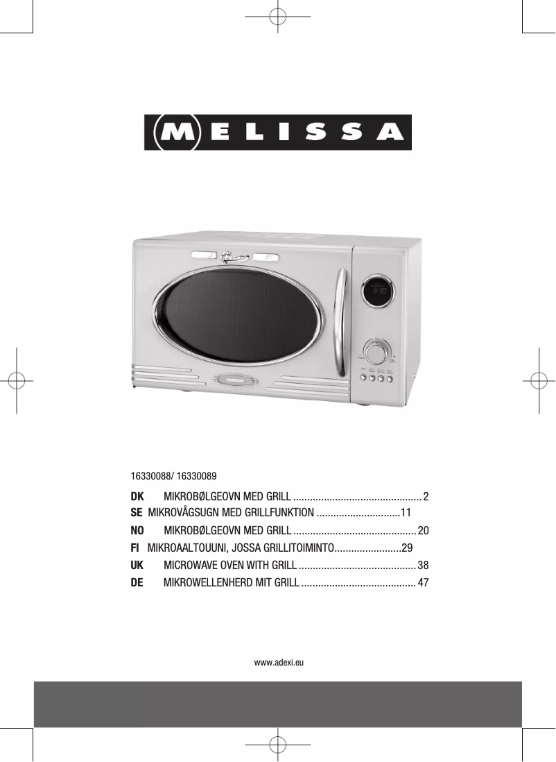 Imagen de la primera página del manual del dispositivo 16330089