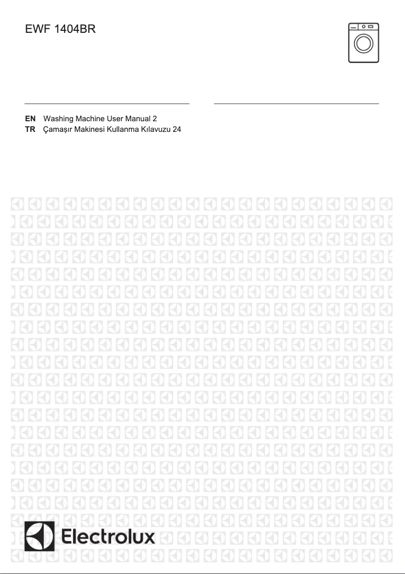 Página 1 del manual Manual de usuario Electrolux EWF1404BR