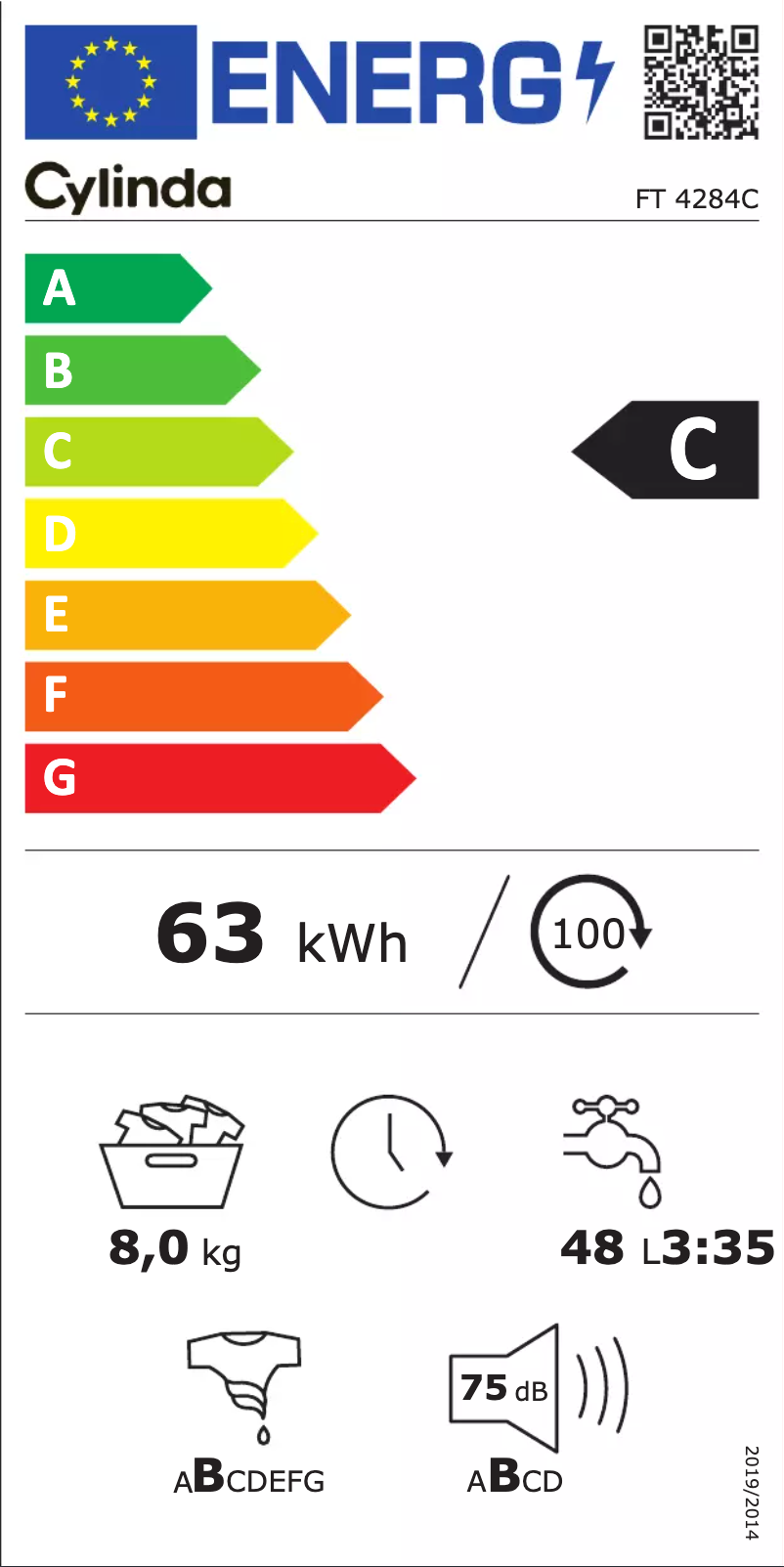 Página 1 del manual Manual de usuario Cylinda FT 4284C