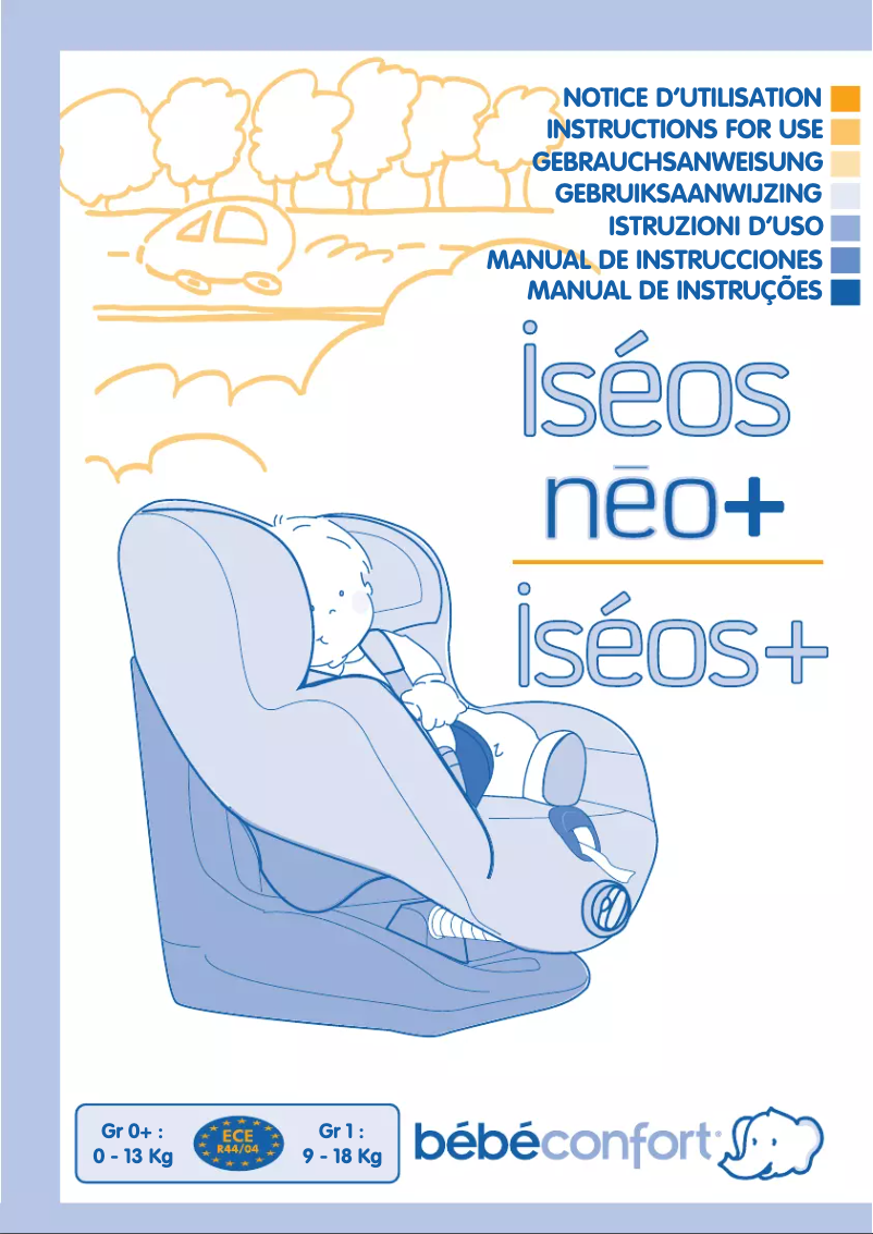 Página 1 del manual Manual de usuario Bebe Confort Iseos Neo+