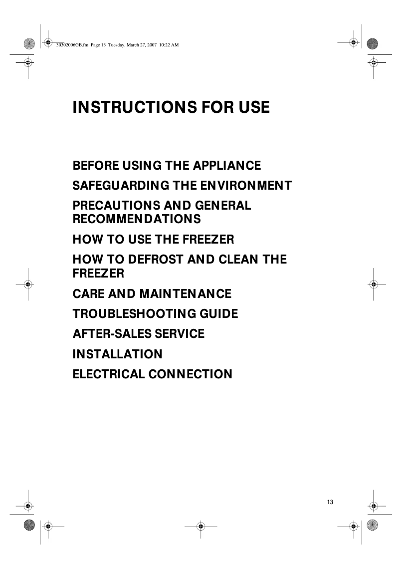 Página 1 del manual Manual de usuario Whirlpool AFG 8070