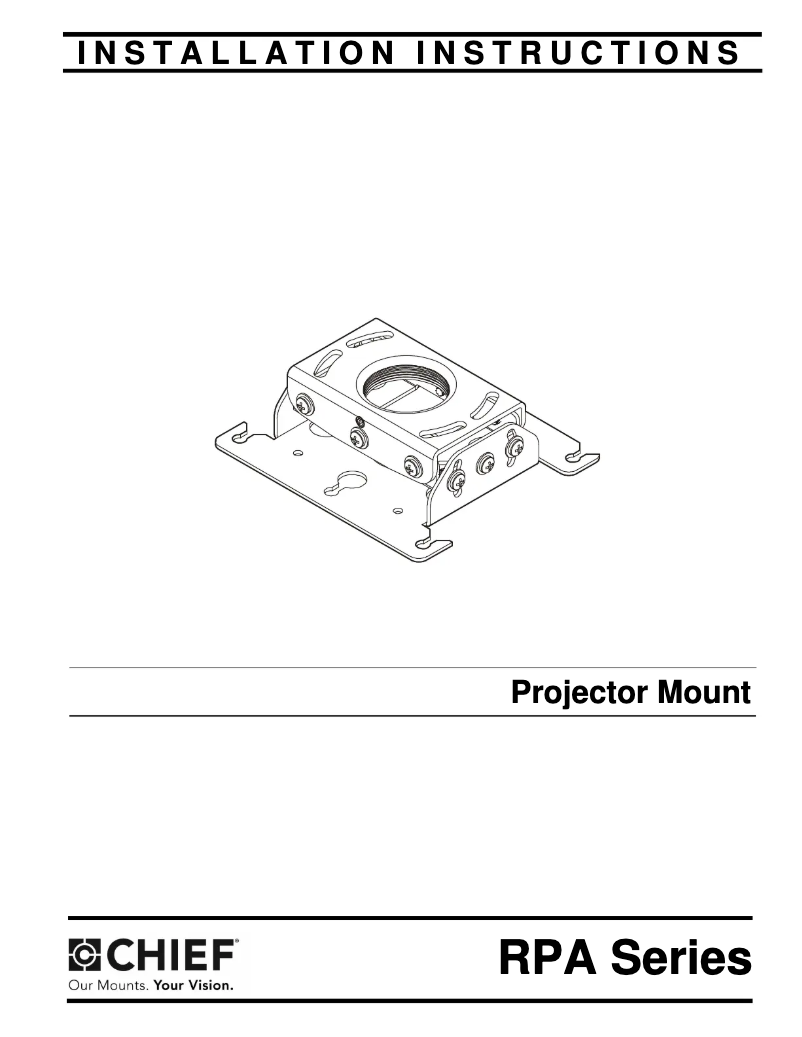 Imagen de la primera página del manual del dispositivo RPA293