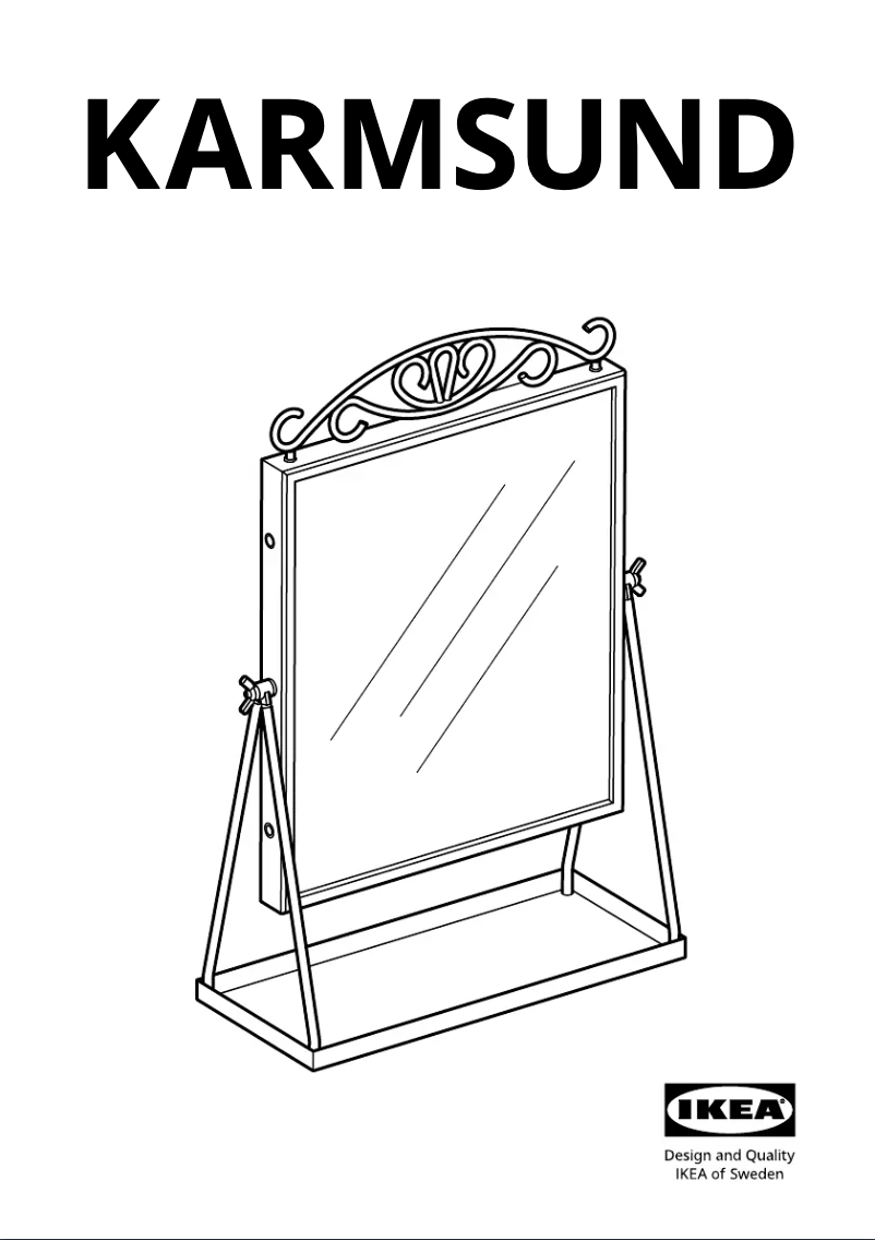 Imagen de la primera página del manual del dispositivo KARMSUND 605.072.61