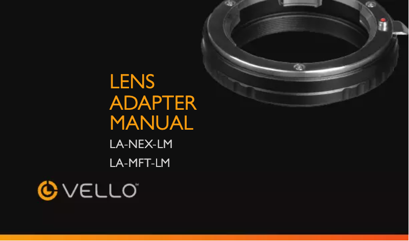 Imagen de la primera página del manual del dispositivo LA-NEX-LM