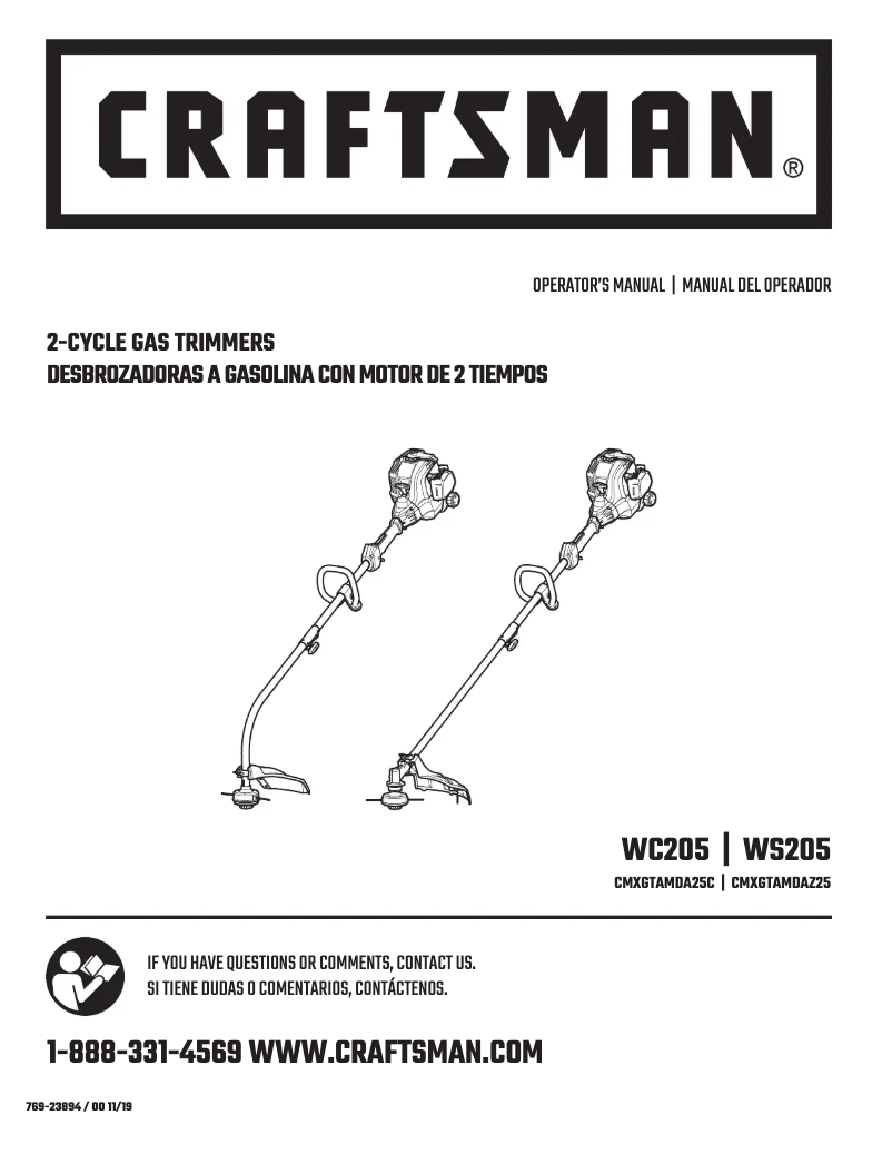 Imagen de la primera página del manual del dispositivo CMXGTAMDA25C