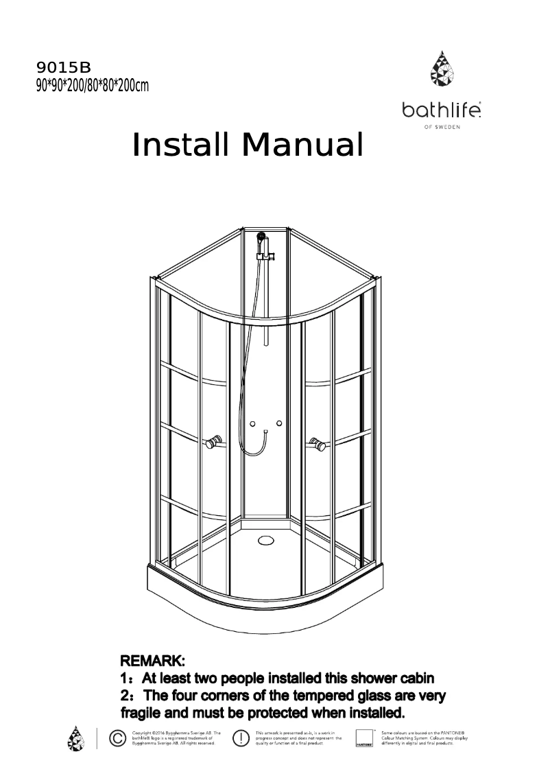 Página 1 del manual Manual de usuario Bathlife Betrakta