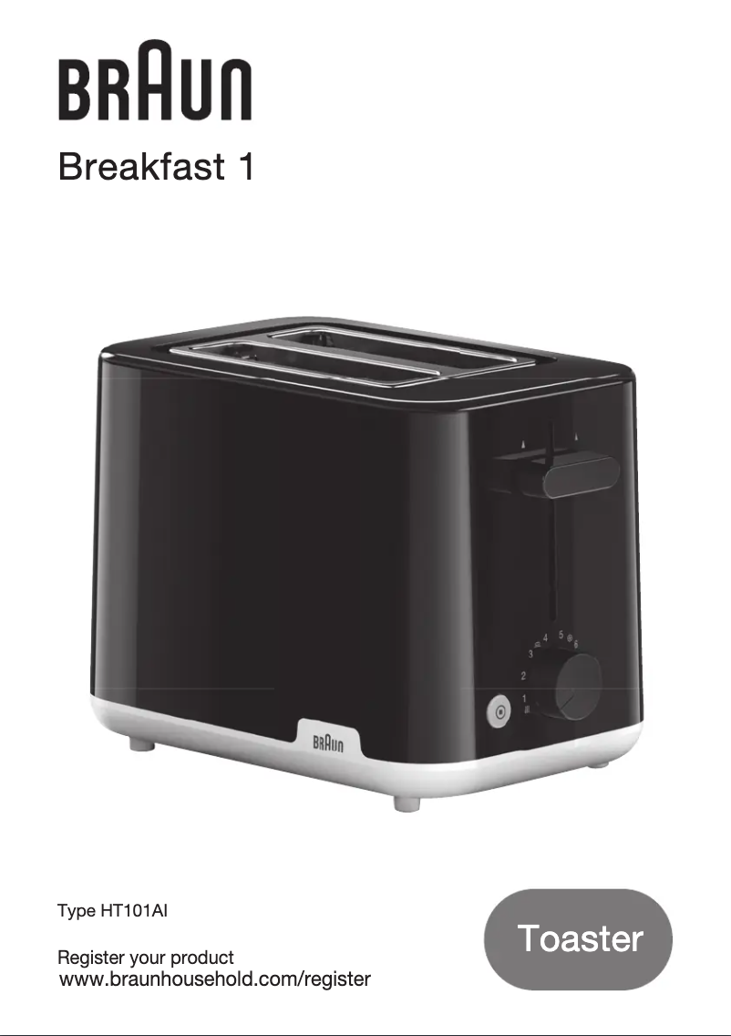 Imagen de la primera página del manual del dispositivo Breakfast 1 HT101AI