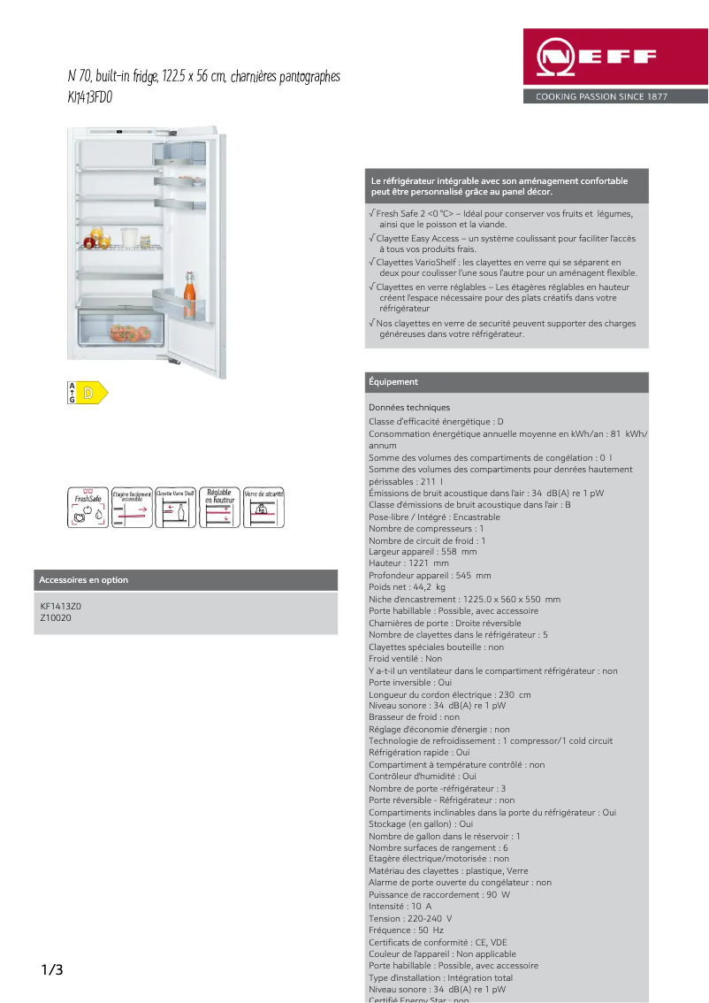 Imagen de la primera página del manual del dispositivo KI1413FD0