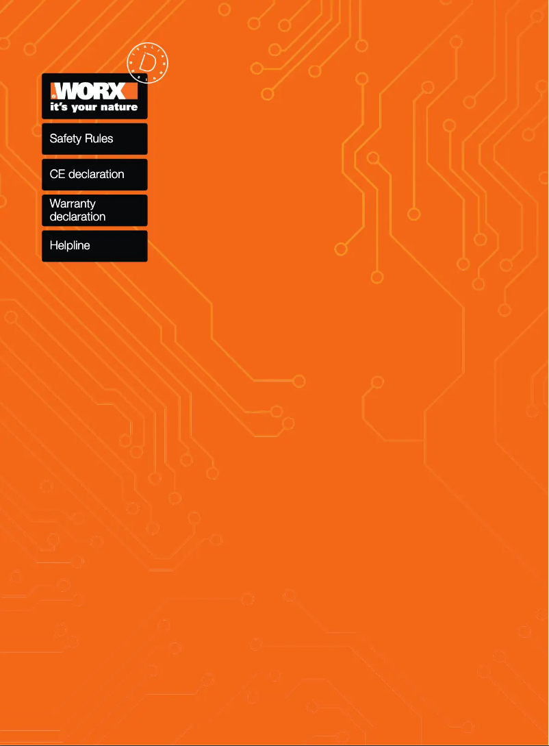 Página nº 1 - Manual de usuario Worx Landroid 2000