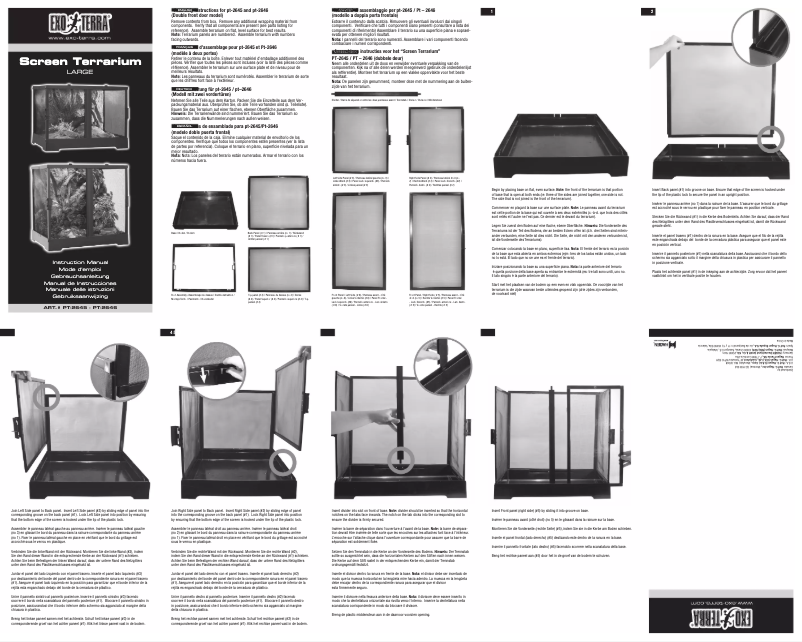 Imagen de la primera página del manual del dispositivo PT-2645