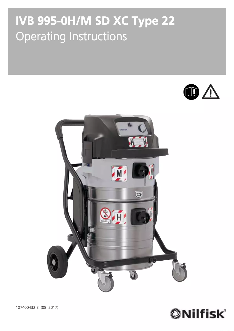 Imagen de la primera página del manual del dispositivo IVB 995-0H/M SD XC