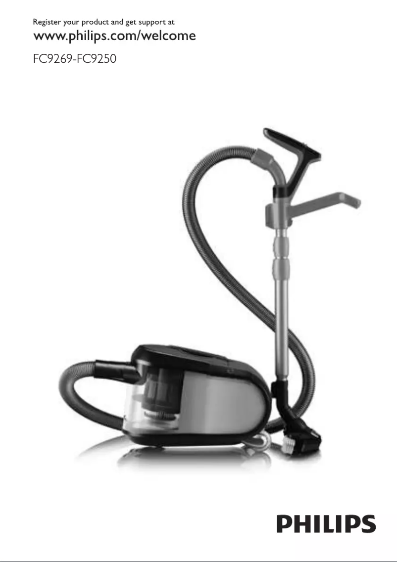 Página 1 del manual Manual de usuario Philips ErgoFit FC9266