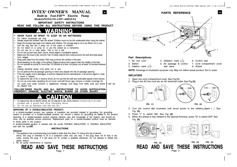 Imagen de la primera página del manual del dispositivo 66961E