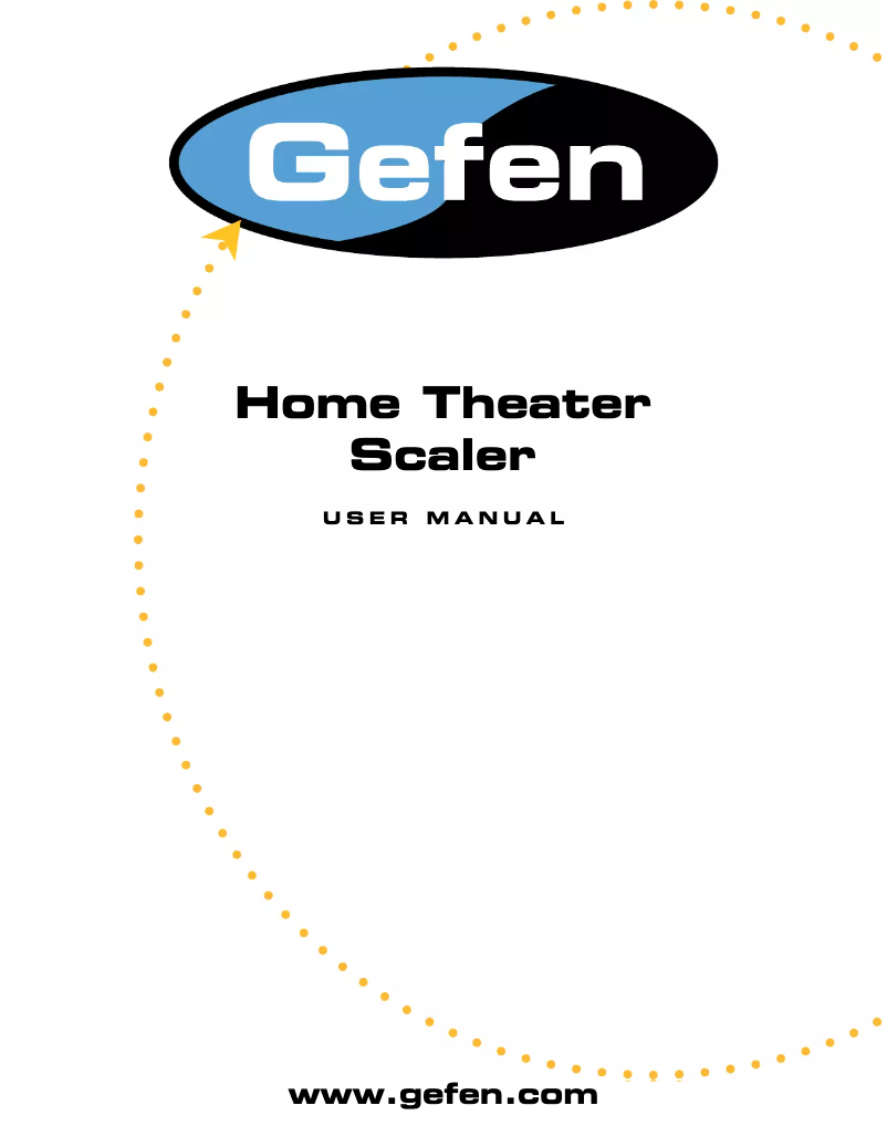 Imagen de la primera página del manual del dispositivo EXT-HOMETS