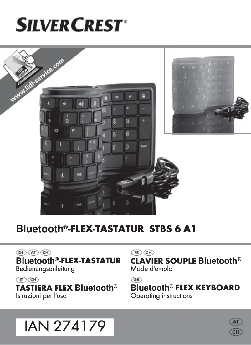 Imagen de la primera página del manual del dispositivo SBTS 6 A1