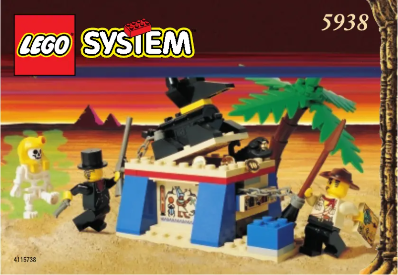 Página 1 del manual Manual de usuario Lego Adventurers 5938