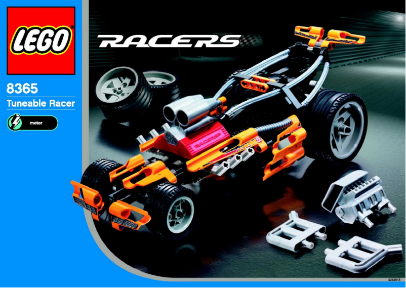 Página 1 del manual Manual de usuario Lego Racers 8365
