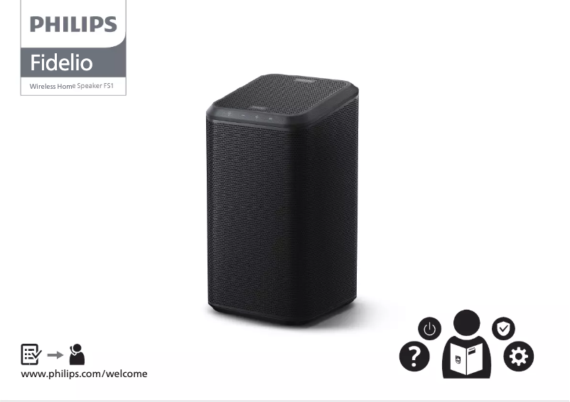 Imagen de la primera página del manual del dispositivo Fidelio FS1