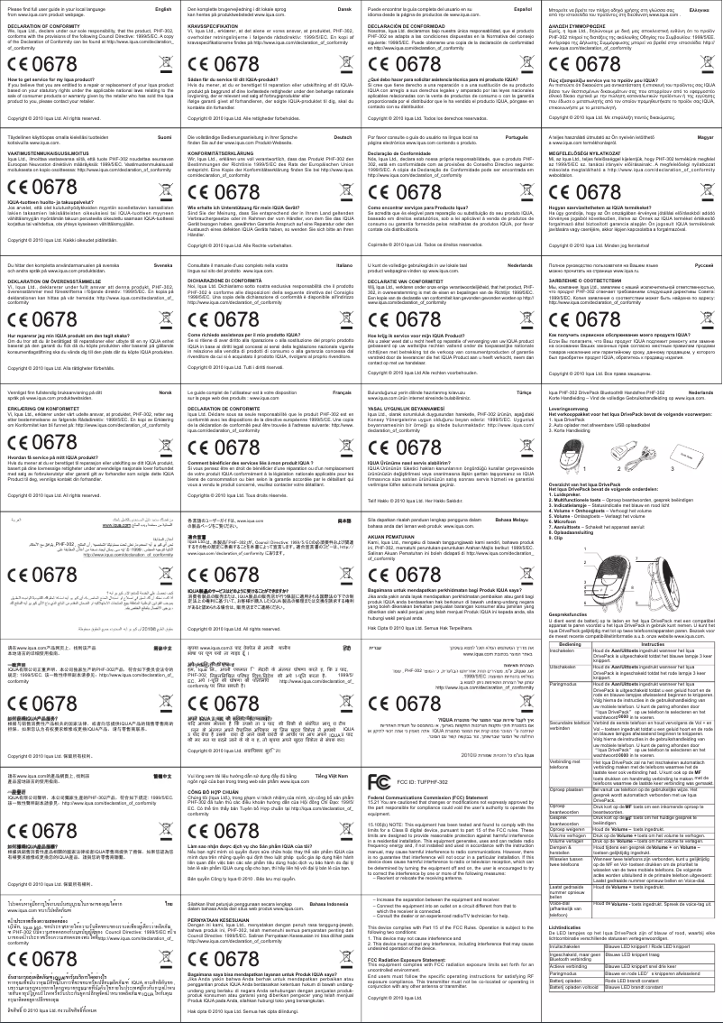 Imagen de la primera página del manual del dispositivo DrivePack PHF-302