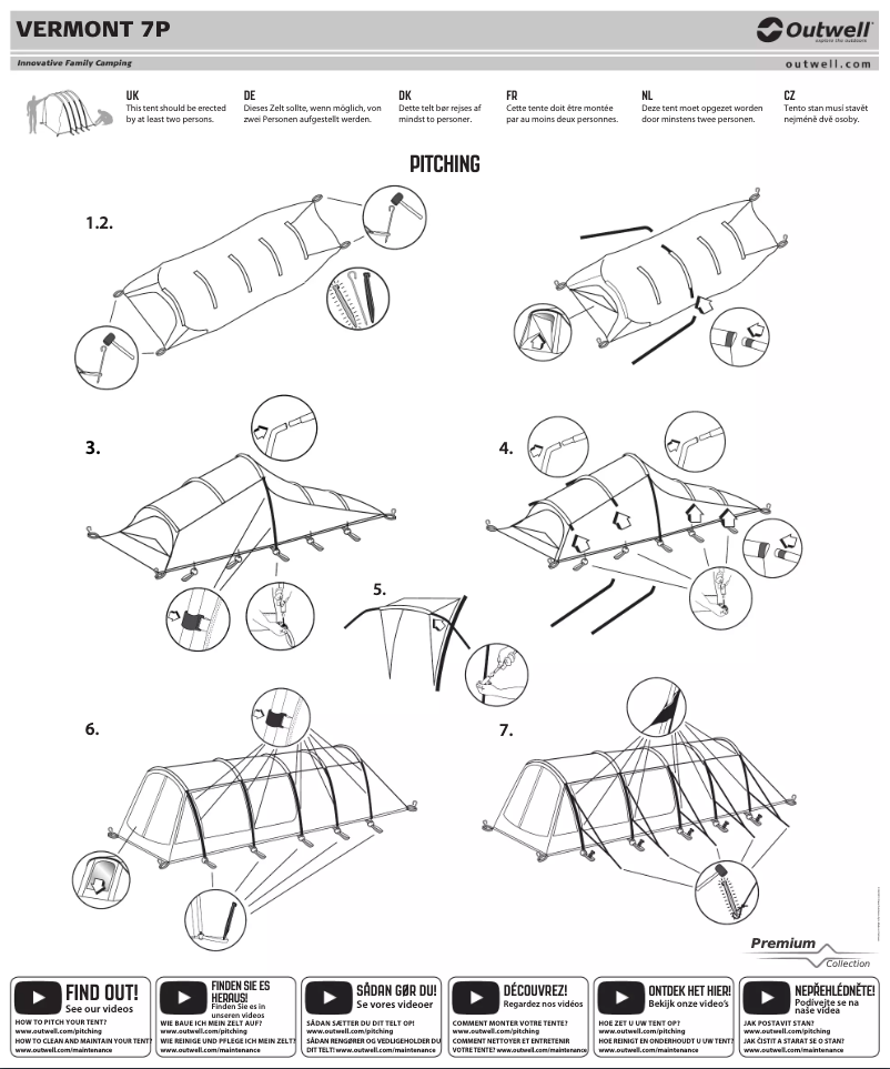 Imagen de la primera página del manual del dispositivo Vermont 7P