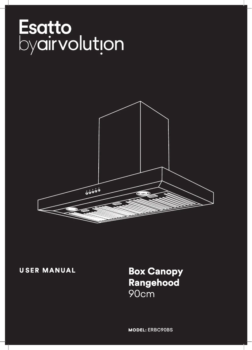 Imagen de la primera página del manual del dispositivo ERBC90BS