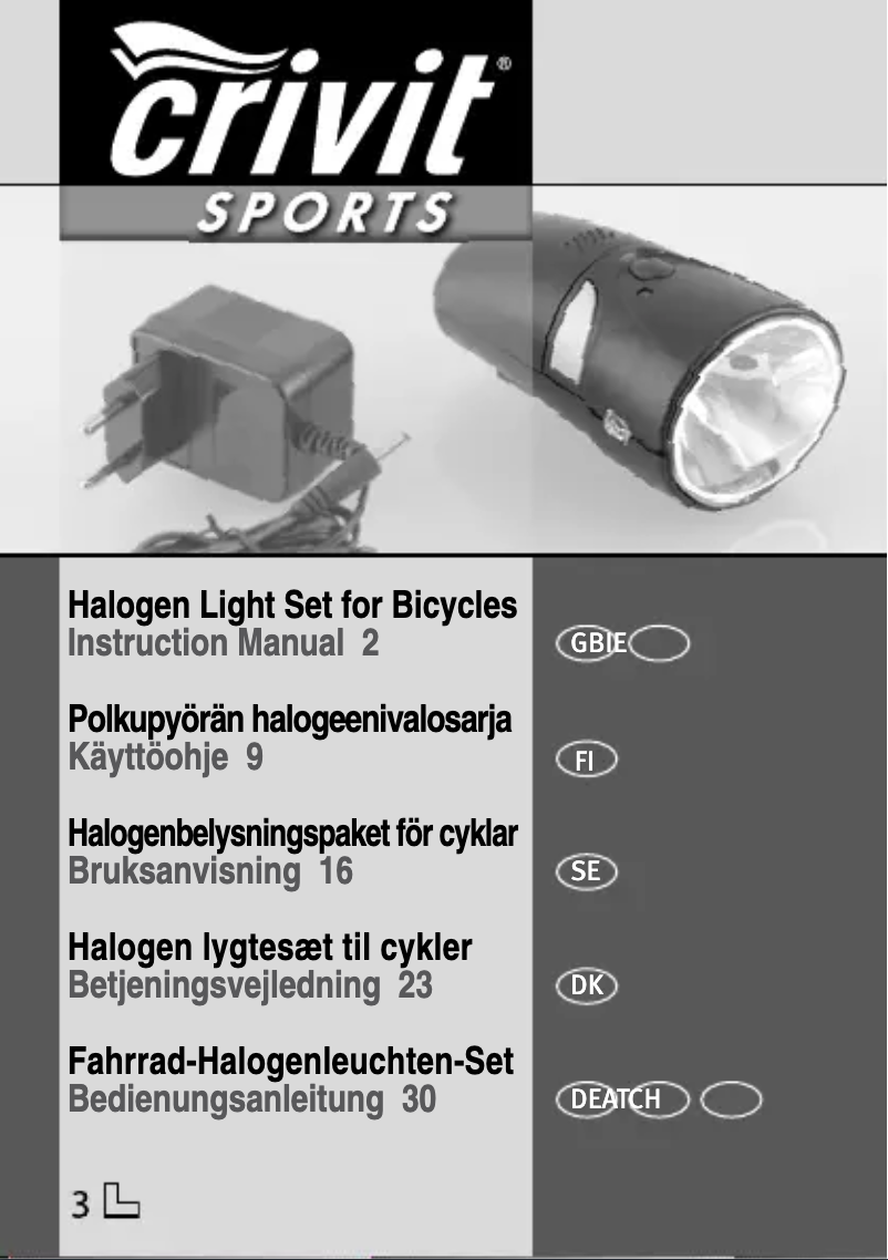 Página nº 1 - Manual de usuario Crivit IAN 68642