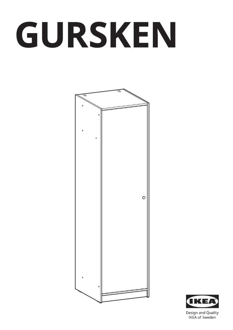 Imagen de la primera página del manual del dispositivo GURSKEN 205.460.14