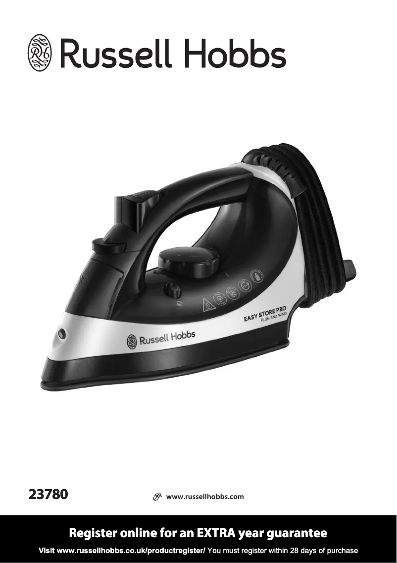 Página 1 del manual Manual de usuario Russell Hobbs Easy Store Pro 23780